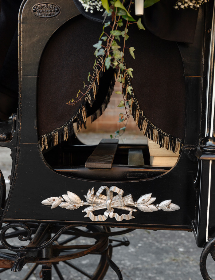Detail der barocken Kutsche
